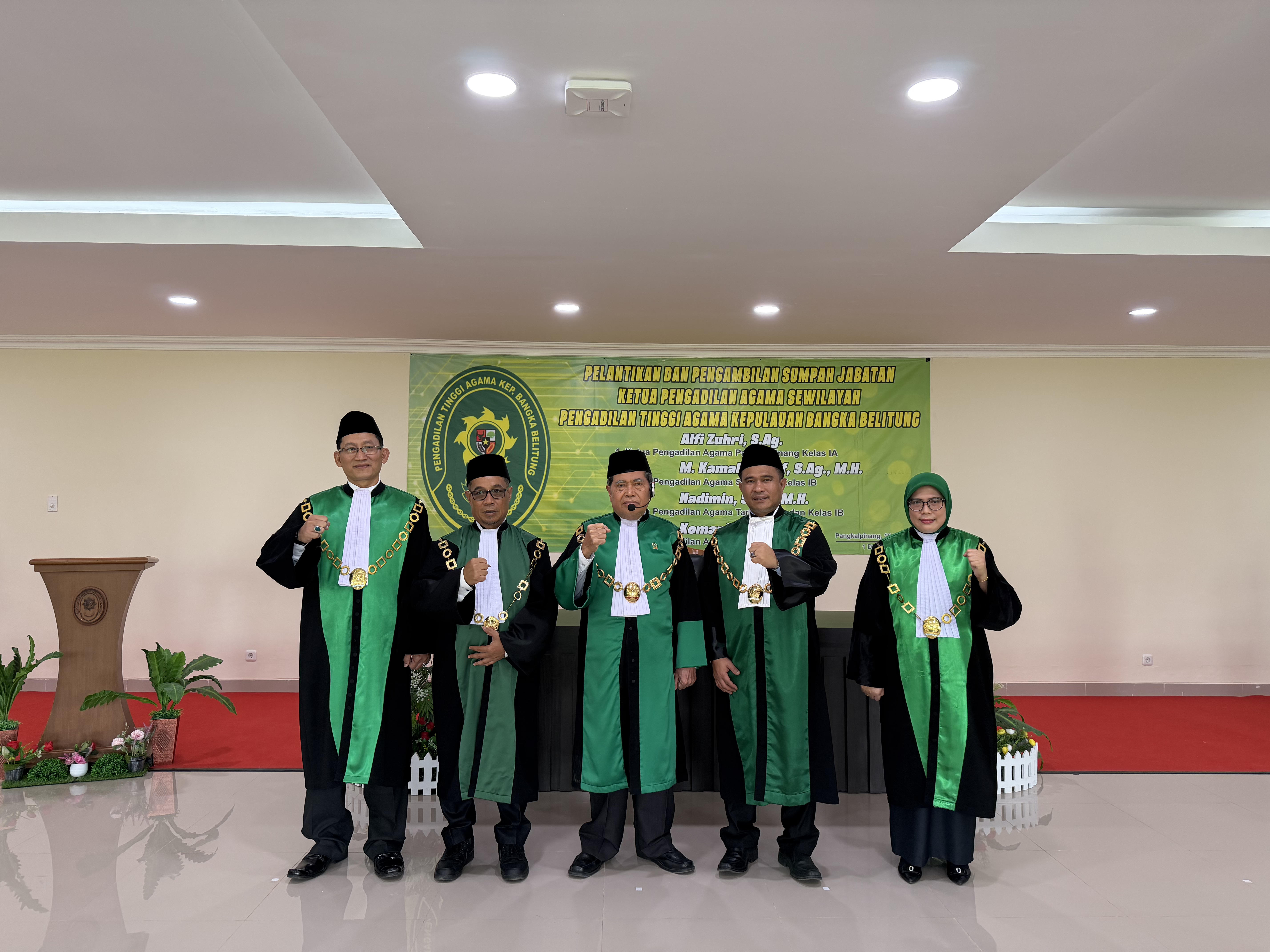 lantik ketua dan kpta
